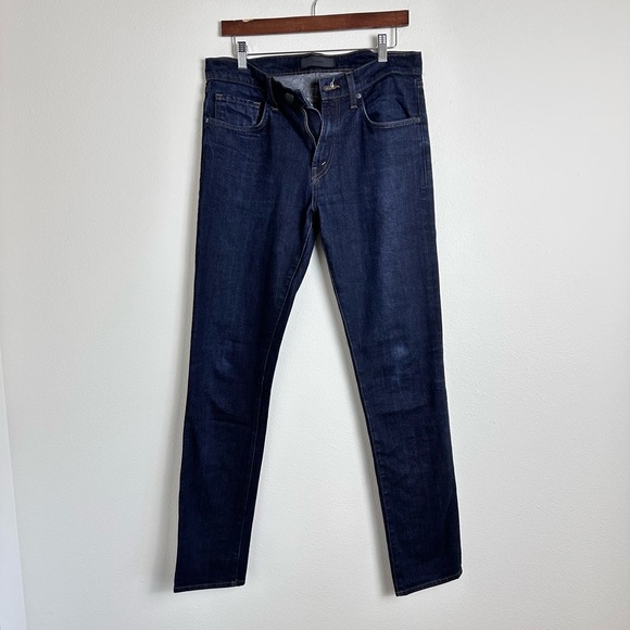 J brand Mick dark wash skinny slim fit denim jeans 33